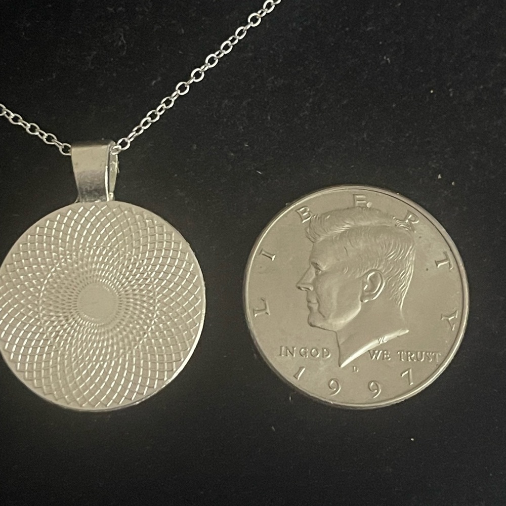Necklace Charm Initial (“R”) Pendant - Picture 3 of 4